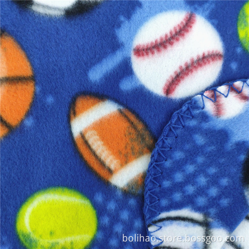 Factory Price Sublimation Fleece Polar Fleece Blanket Waterproof Fleece Blanket